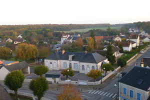 St Eloy le bourg vu d'en haut