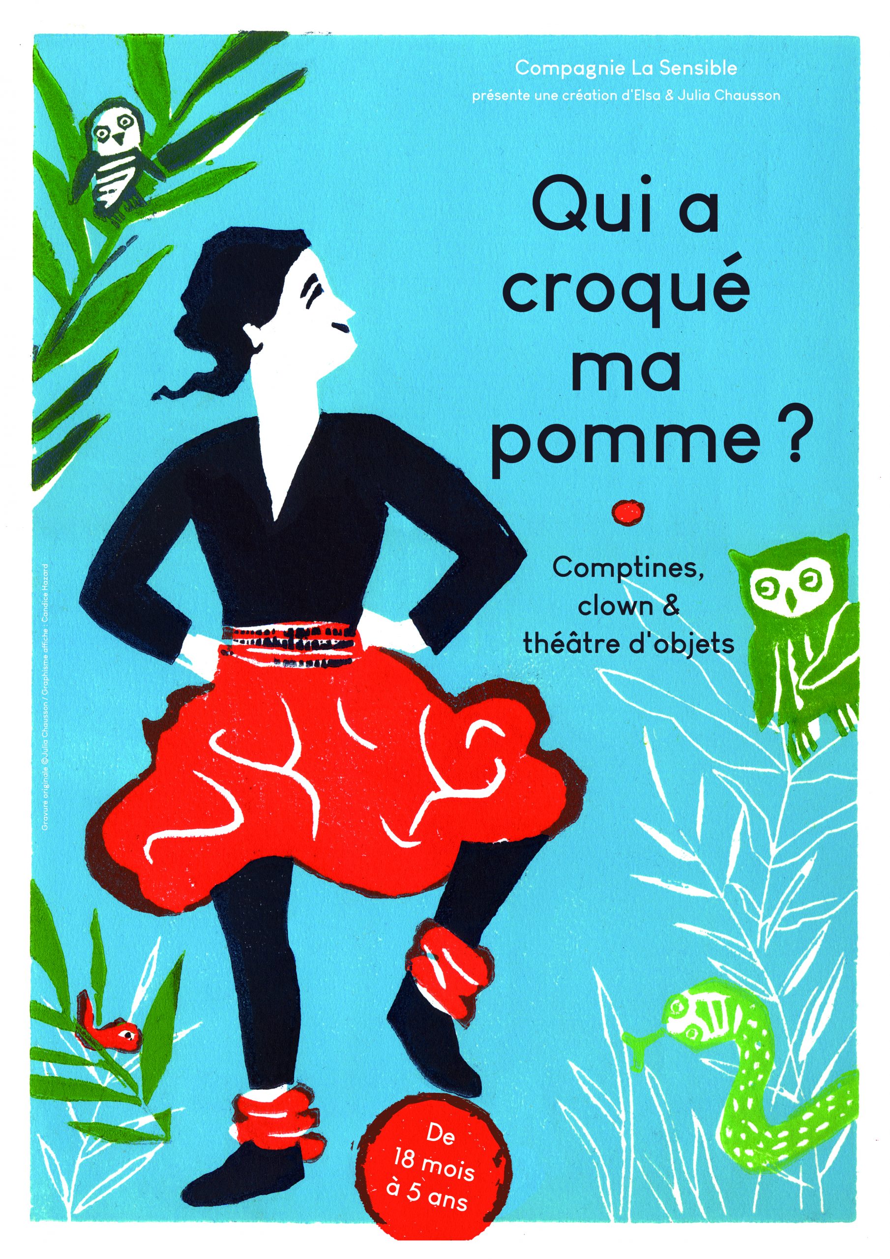 SPECTACLE «QUI A CROQUÉ MA POMME ?»