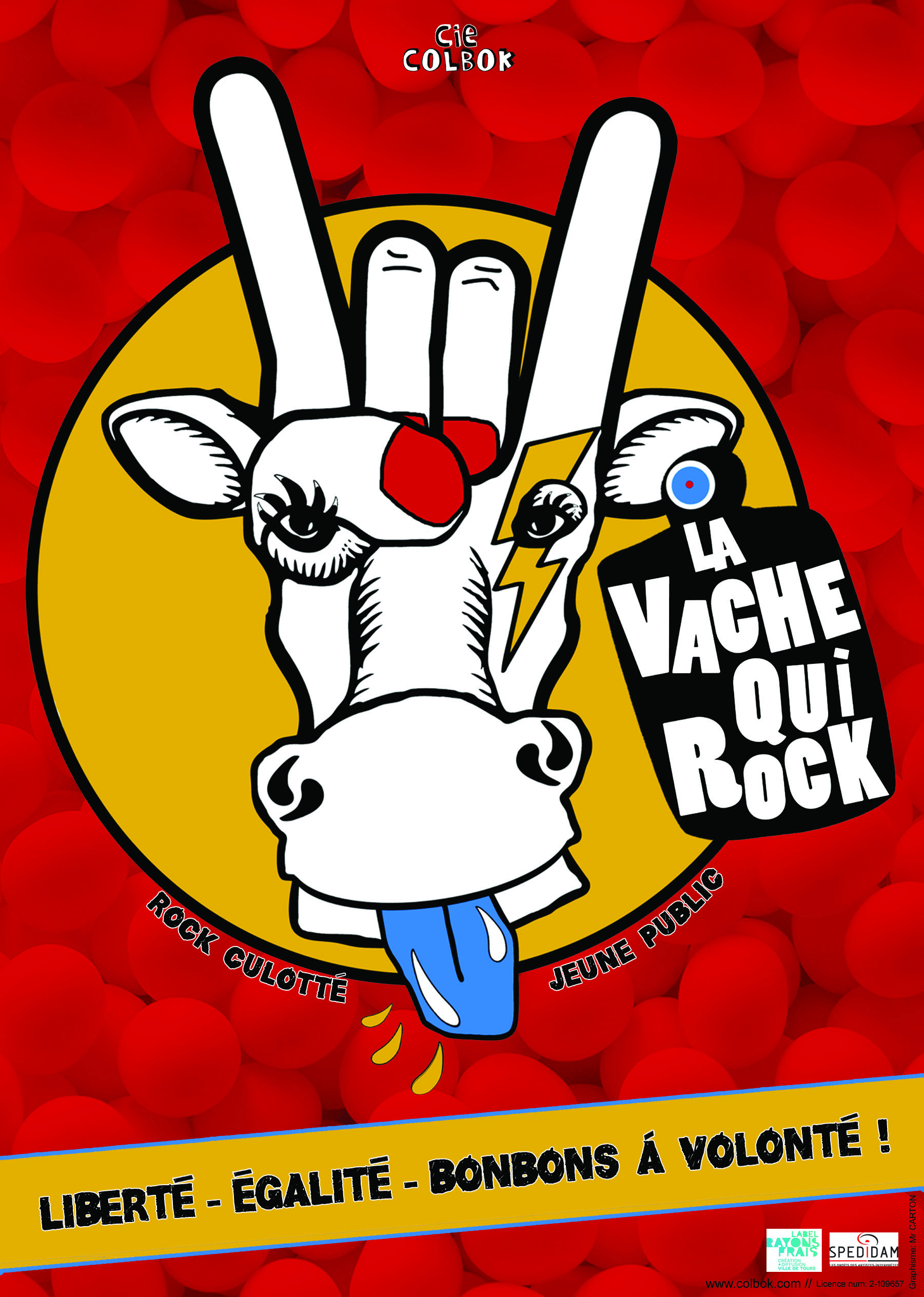 « La Vache qui rock » Compagnie Colbok